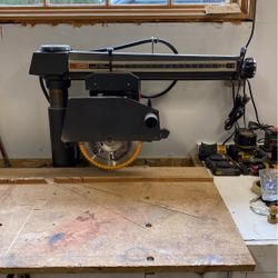 Craftsman 12 radial arm 2024 saw for sale
