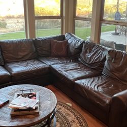 Pottery Barn Turner Roll Arm Sectional 