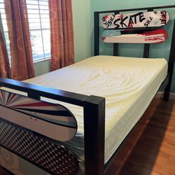 Twin Bed Skateboard Theme