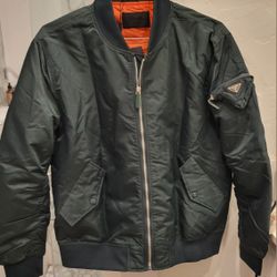 Nylon Bomber Jacket