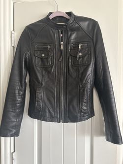 Michael Kors Leather Jacket size S