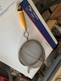 Antique strainer