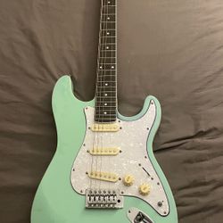 Green Project Electric Guitar Strat