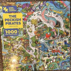 Magic Puzzle Company - The Peckish Pirates - 1000 Piece Puzzle 