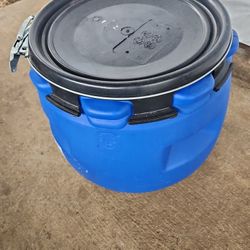 Medium Size Food Grade Blue Barrel 