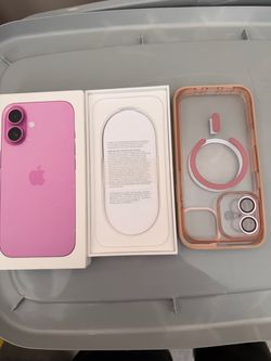 iPhone 16 phone case and box