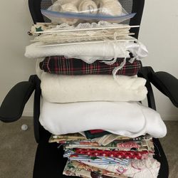Lots of mixed fabric! 