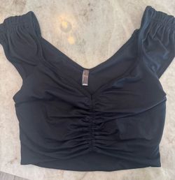 Free People Breathe Deeper Crop Tank Small