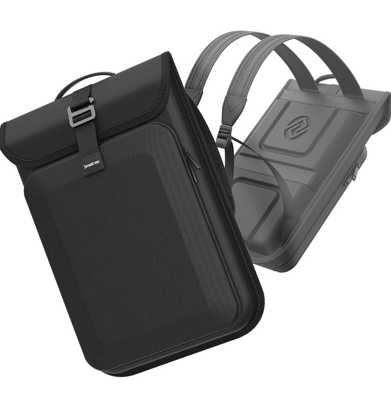 Smatree Upgrade Hard Laptop Backpack, Business Slim Backpack for 13-15.6inch Dell XPS Laptop, Slim Hard backpack for men,13-15.6inch Laptop Backpack