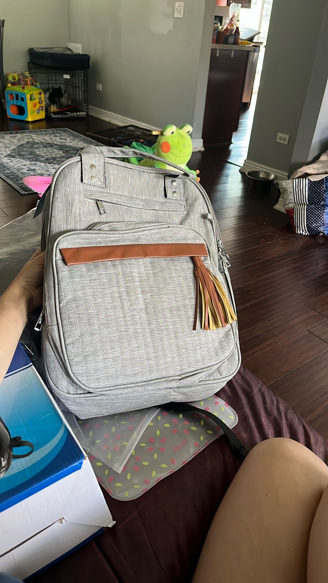 Diaper bag backpack