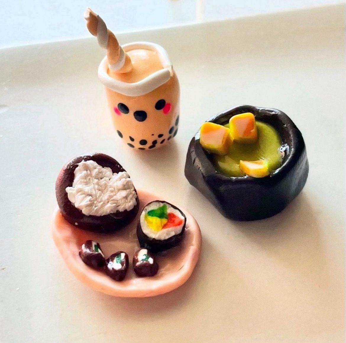 Miniature Clay Figures