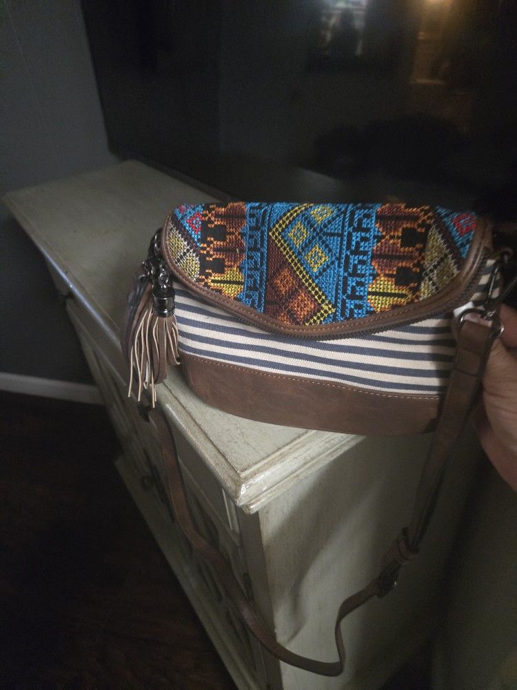 MMS Design Studio Striped Tribal Crosby Bsg