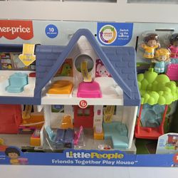 Fisher-Price Little People Friends Together Play House electronic playset