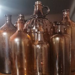 Old  Antique Clorox Bottles