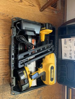 16 Gage Cordless angel Finish Nailer