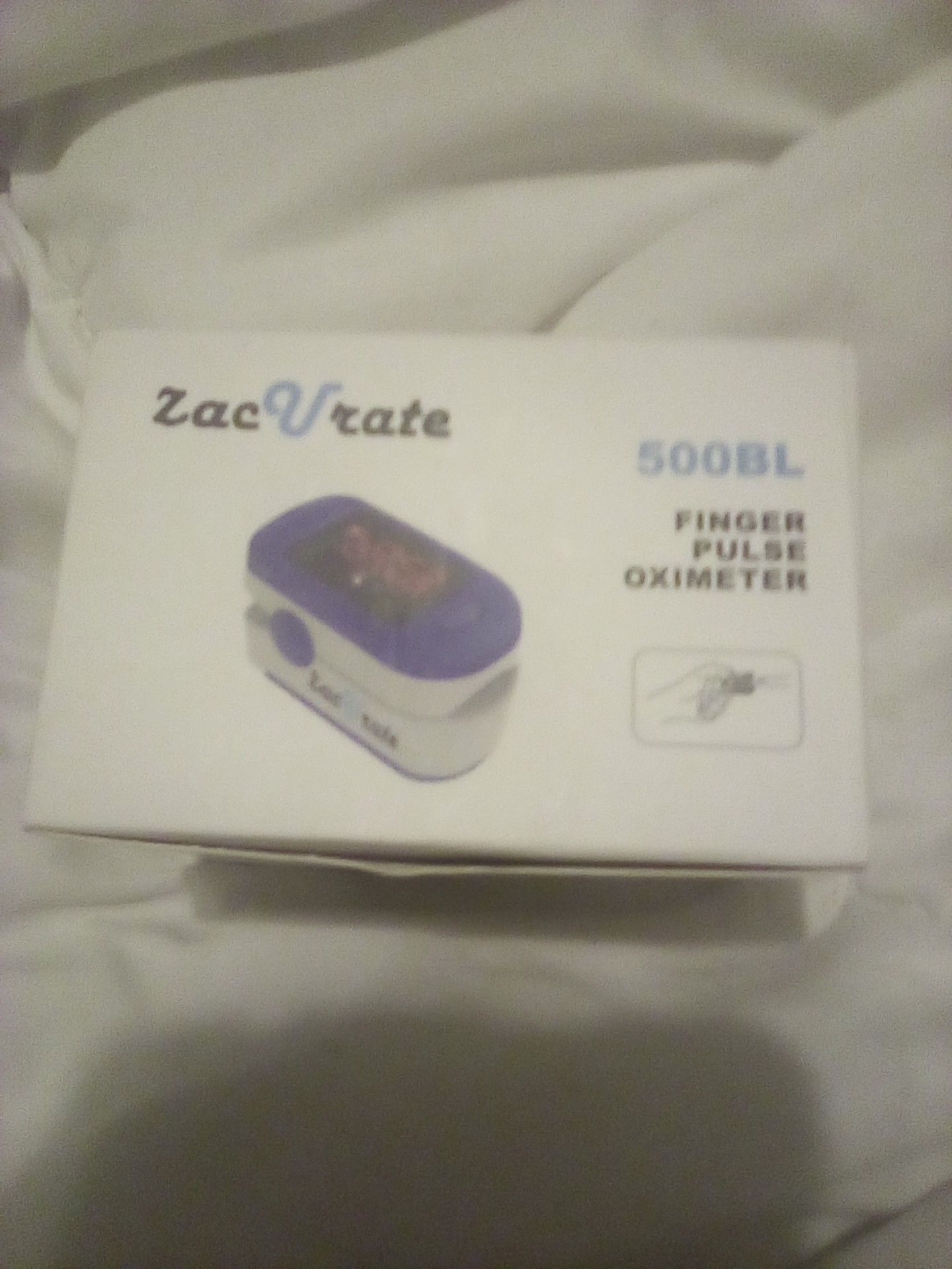 Zacurate 500BL Fingertip Pulse Oximeter
