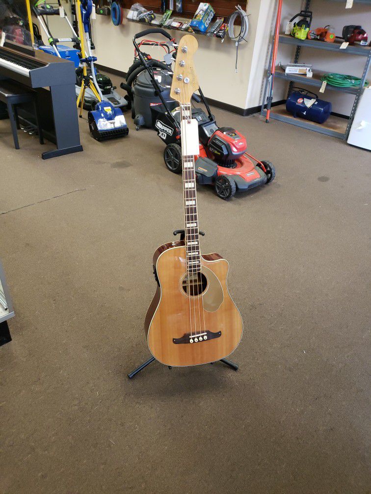 Fender Kingman California Series Acoustic Electric Bass Guitar 