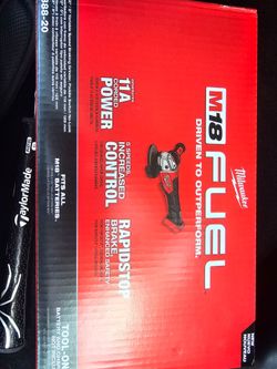 Milwaukee 2888-20 18V Cordless 4.5"/5" Grinder w/Variable Speed (Tool Only