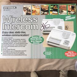 Intercom wireless