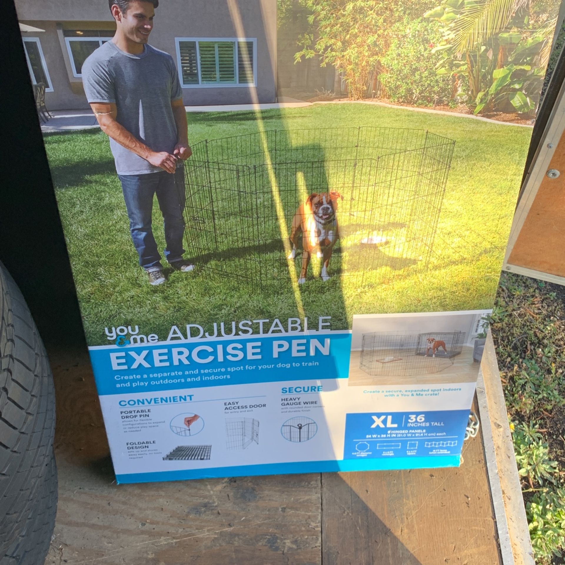 XL Metal Dog Pen