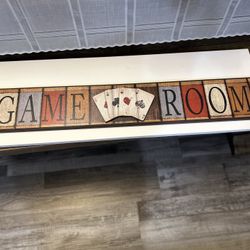 Game Room Wall Decor