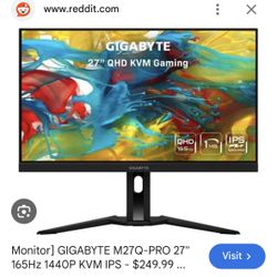 Gigabyte 2650x1440p Monitor 