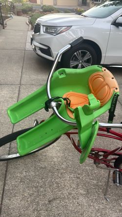 Infant/toddler bike seat