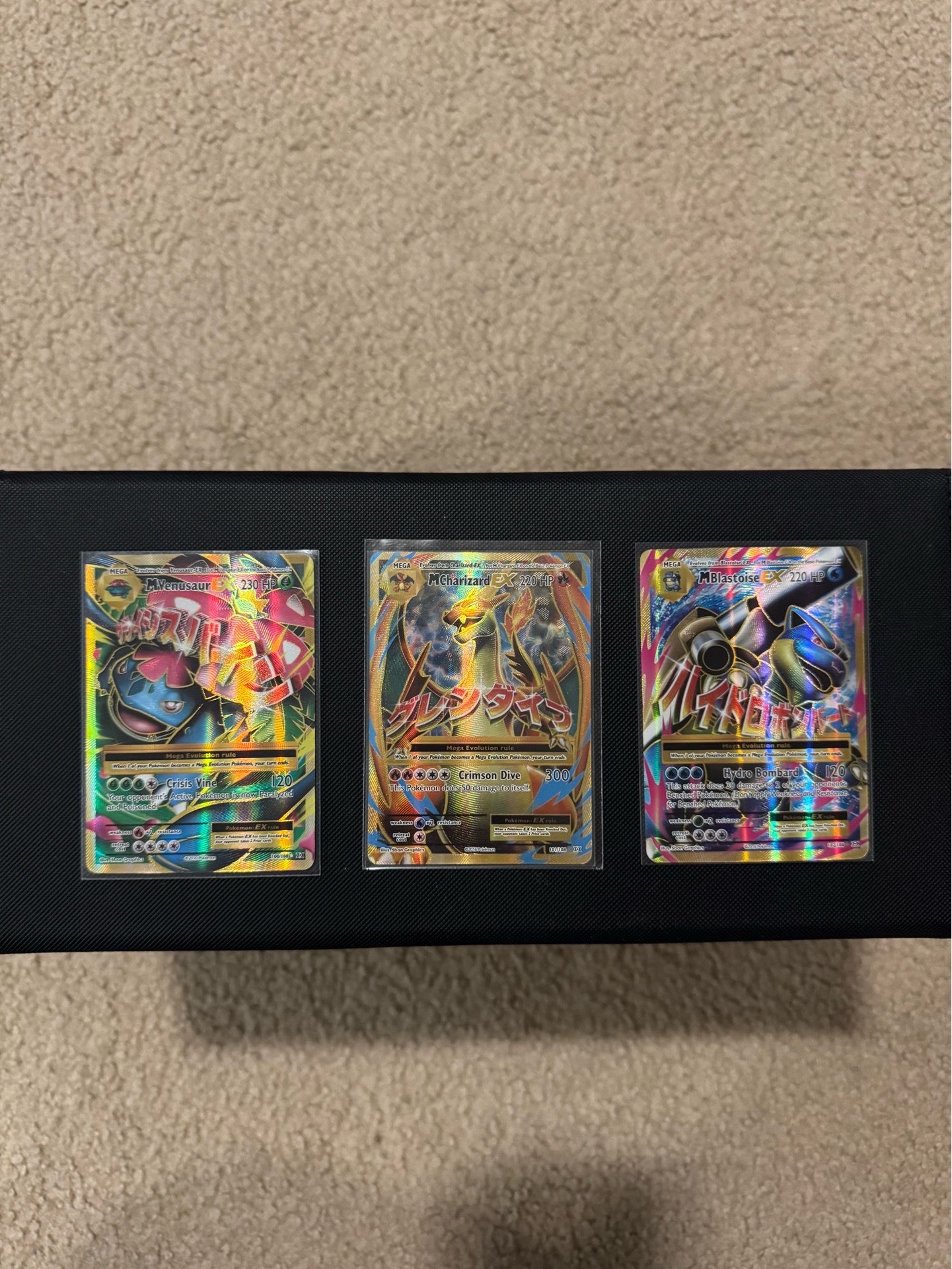 Pokemon Evolutions M Venusaur / Charizard / Blastoise Trio
