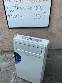 LG 12000 BTU Portable Air Conditioner