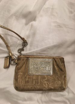 Coach wristlet