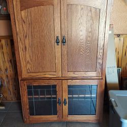 Solid Wood TV Cabinet 