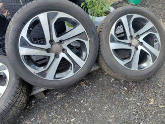 USED SUBARU RIMS WITH TIRES