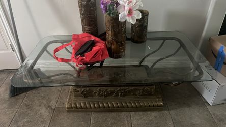 Glass table