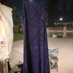 Purple Diamond Dress