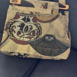 Tapestry Purse With Southwest Design