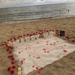 Marry Me Engagement LED Letters