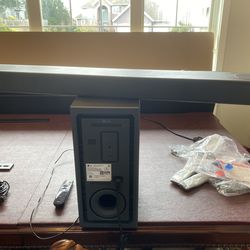 LG Dolby Atmos Soundbar + Wireless Subwoofer (Complete System w/ Remote)