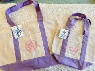 Viral Trader Joe’s Lavender Large and Mini Tote