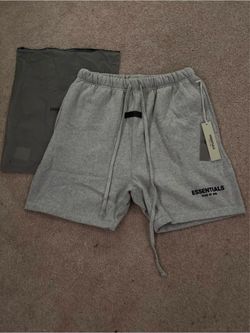 Fear of God Essentials Dark Oat Grey Shorts