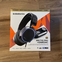 SteelSeries Arctis Pro + GameDac Wired Headset 