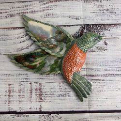 Thomas Kinkade Beauty In Flight Hummingbird Stillwater Bridge Wall Decor 2006