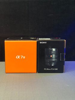 Sony a7 IV Mirrorless Camera with FE 24mm f/1.4 GM 