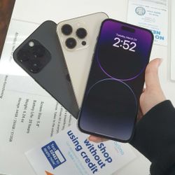 iPhone 14 Pro 6.1" (Unlocked) 256GB Heavy Used Deep Purple
