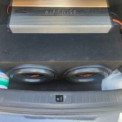 Two Otis Designs 12’s 4000 Brutus Amp