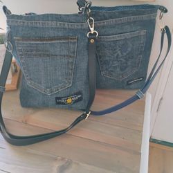 Denim Handbags Crossbody Bags