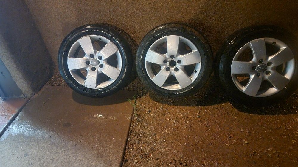 16 Inch Stock Audi Rims