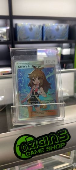 Pokémon Green's Exploration Full Art Trainer Card 209/214