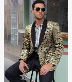 Blazer Moda Casual Primavera Otoño Poliéster Gráfico Tee Botones Cómodo Blazer De Un Solo Pecho Reo