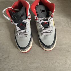 Red And Grey Jordan
