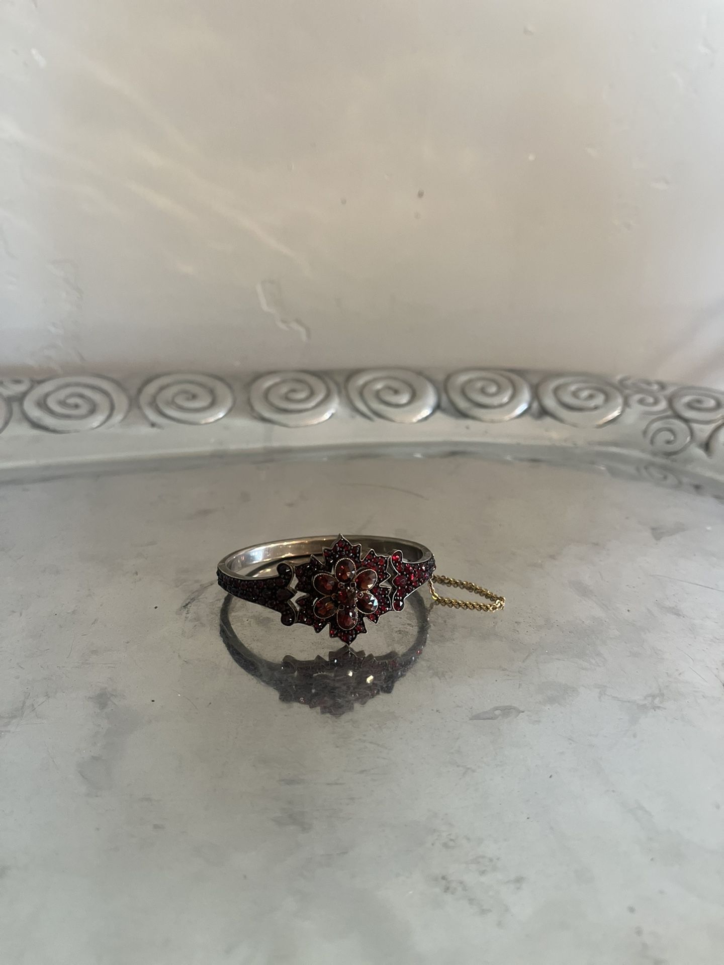 Stunning Antique Garnet Bracelet